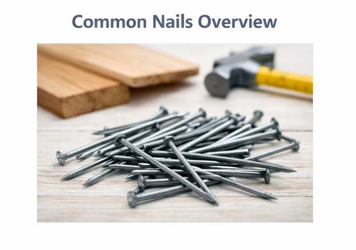 Factory Direct Common Nails for Bulk Orders